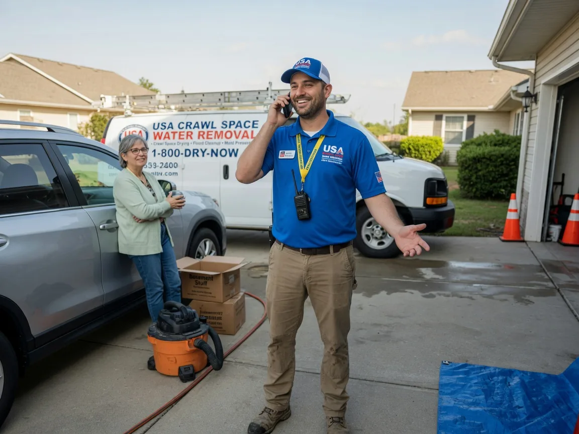 Crawl Space Water Removal Yorktown, TX FAQs